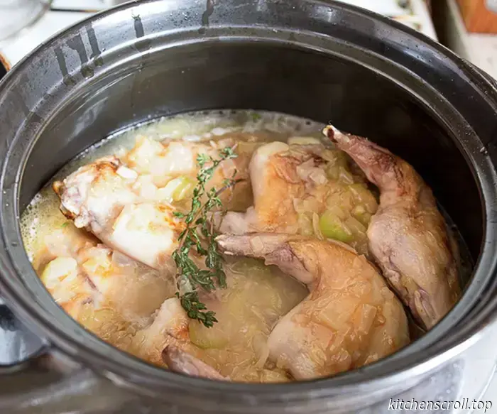  Coniglio al vino con mele su Gustoso Blog