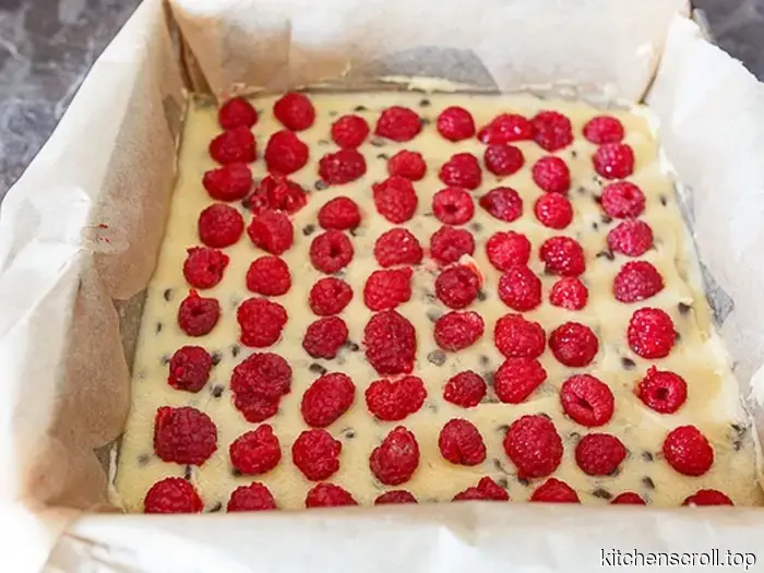 Lampone biondo con cioccolato su Blog Delizioso