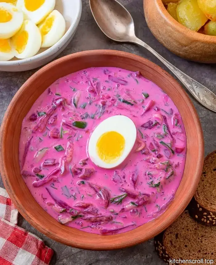 Kalte Suppe mit Kefir auf dem Leckeren Blog