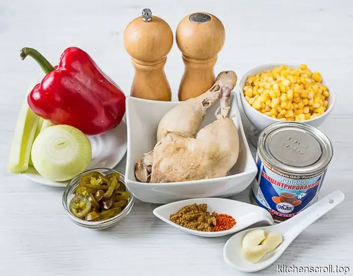 Spicy chicken and corn soup on the Tasty Blog