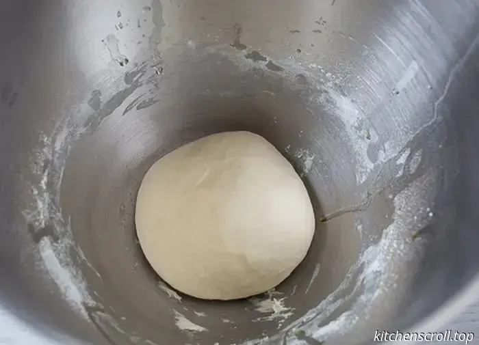 Bazlama – türkische Hefepfannkuchen in der Pfanne auf dem Geschmackvollen Blog