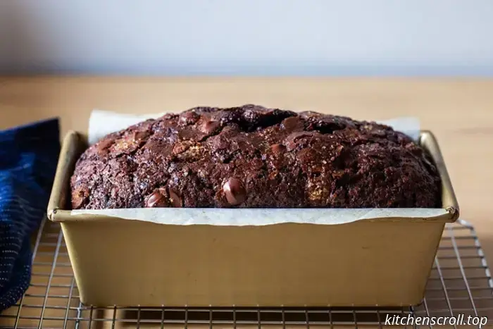 plumcake di zucchine al doppio cioccolato