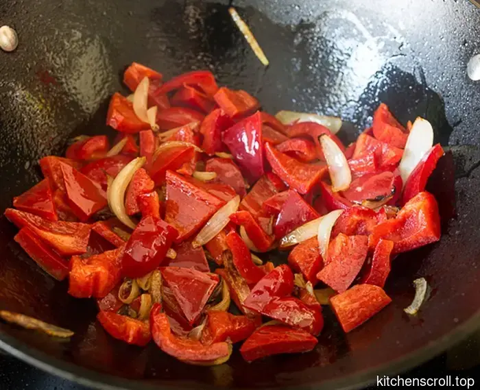 Solomillo de res al horno con salteado de pimientos y champiñones en el Blog Delicioso
