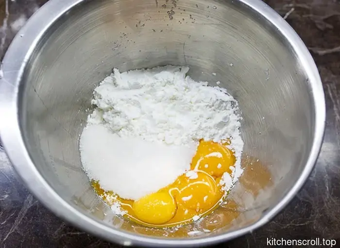 Bananenkuchen mit Schokoladenkrümeln und Schokoladencreme auf dem Leckeren Blog
