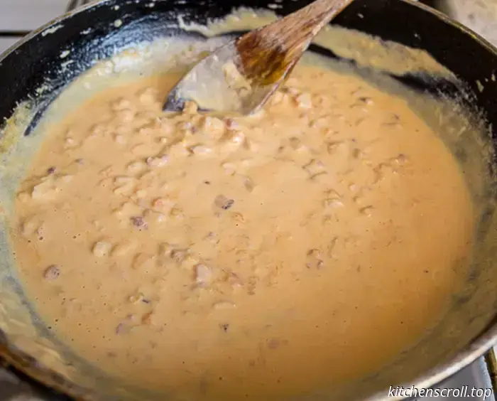 Pasta with pumpkin and bacon on the Delicious Blog