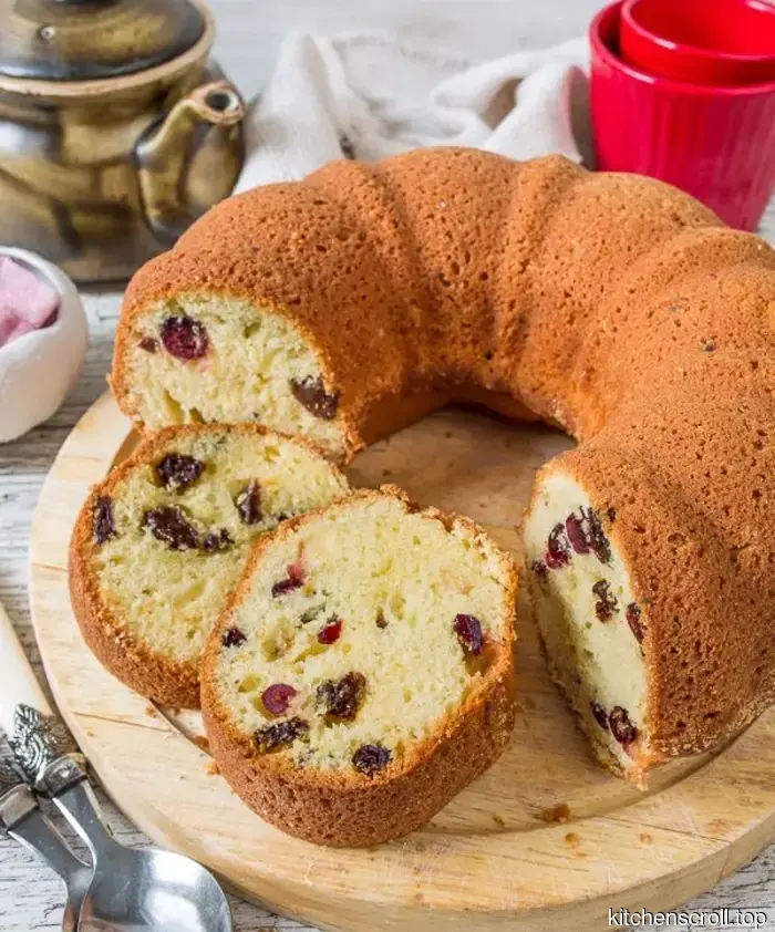 Апельсиновый кекс с изюмом на оливковом масле на Вкусном Блоге.