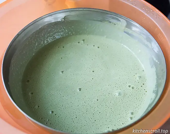 Matcha ice cream on the Delicious Blog