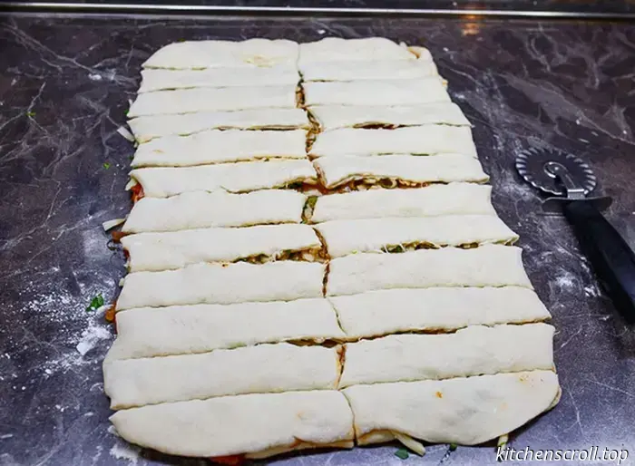 Pizza Twisters - savory buns on the Tasty Blog