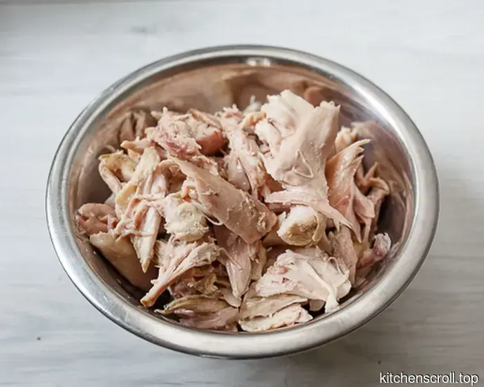 Cremesuppe mit Hähnchen, Speck und Mais auf dem Leckeren Blog