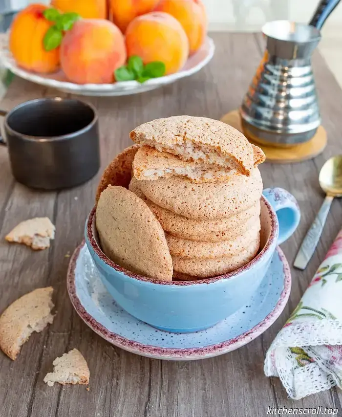 Миндальные печенья из рисовой муки на Вкусном Блоге