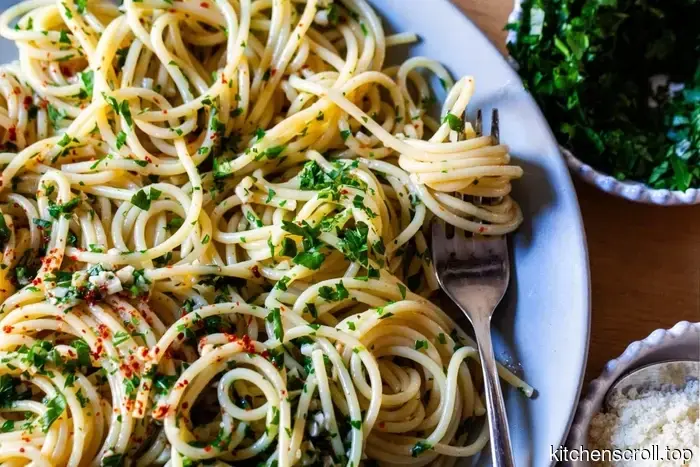 spaghetti aglio e olio