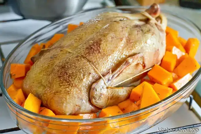 Anatra al forno con limoni e zucca su Blog Gustoso