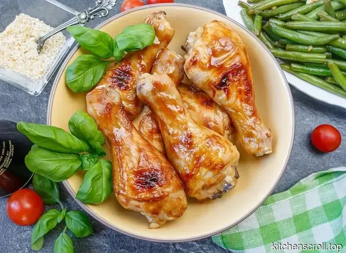 Chicken legs in sesame glaze on the Tasty Blog