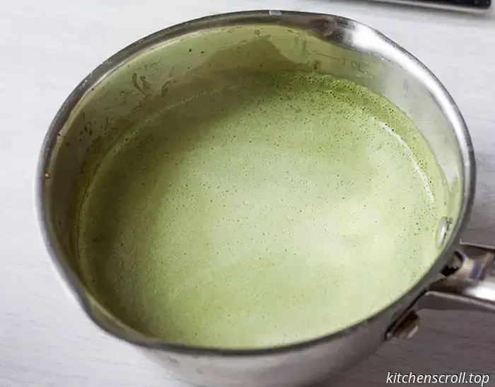 Matcha ice cream on the Delicious Blog