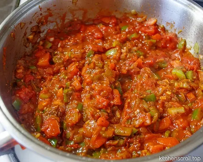 Red Creole Jambalaya with Chicken on the Tasty Blog