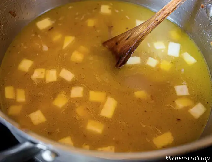 Pilzsuppe mit Wurzelgemüse auf dem Vkusny-Blog