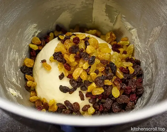 Cardamom rolls with raisins and cherries on the Tasty Blog