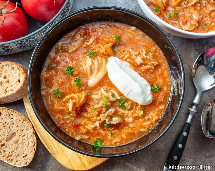 Голубцовый суп на Вкусном Блогe