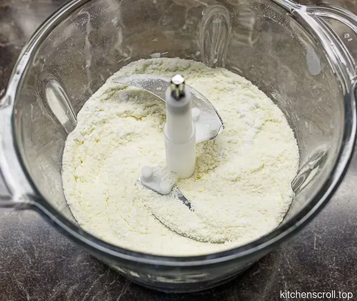 Tarta de arena de naranja y manzana en el Blog Delicioso