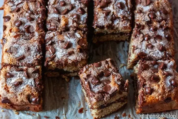 банановый торт с шоколадными чипсами