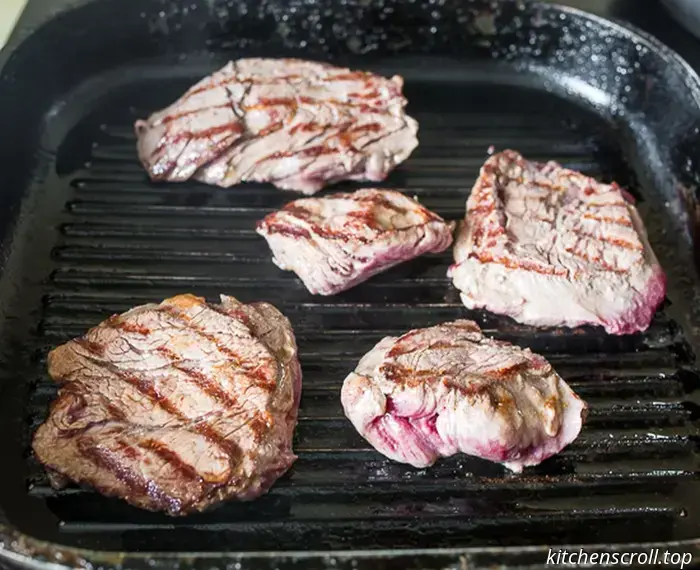 Insalata calda con bistecca e patate su un delizioso blog