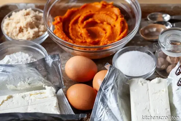 тыквенный баскский чизкейк