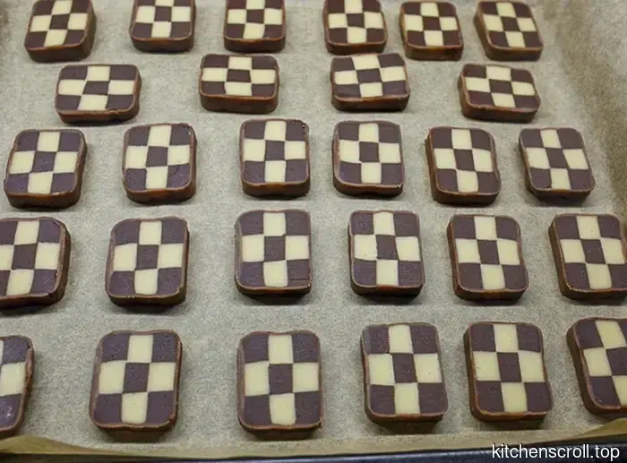 Galletas de ajedrez en el Blog Delicioso