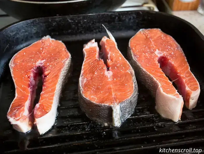 Würzige Lachssteaks mit Ingwer auf dem Geschmackvollen Blog