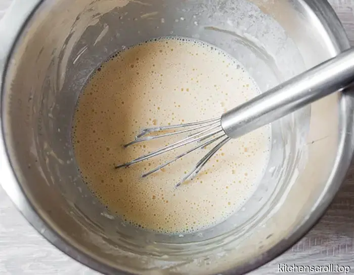 Pfannkuchen mit Kruste auf dem Leckeren Blog