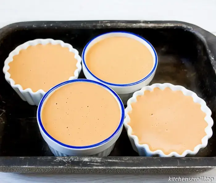 A simple caramel pudding on a Delicious Blog