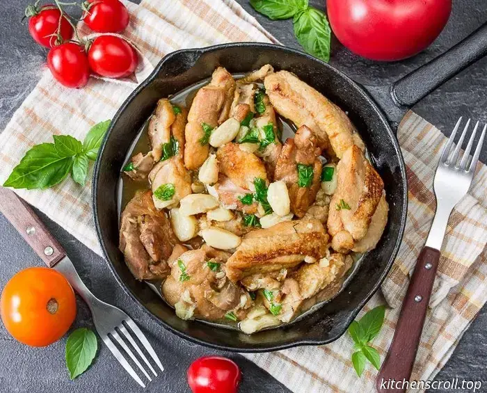 Chicken with 40 Garlic Cloves - an everyday variation on the Delicious Blog