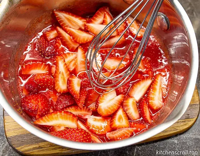 Fresier-Kuchen auf dem Geschmack-Blog