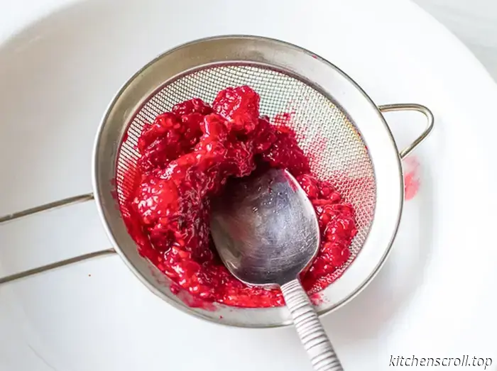 Helado de frambuesa en el Blog Delicioso