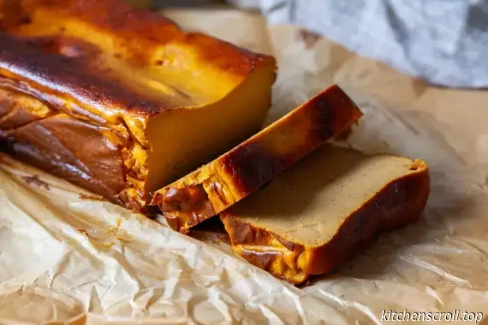 тыквенный баскский чизкейк