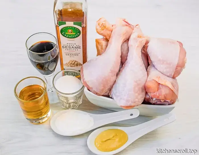 Chicken legs in sesame glaze on the Tasty Blog