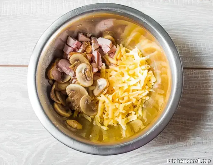 Pfannkuchen mit Kruste auf dem Leckeren Blog