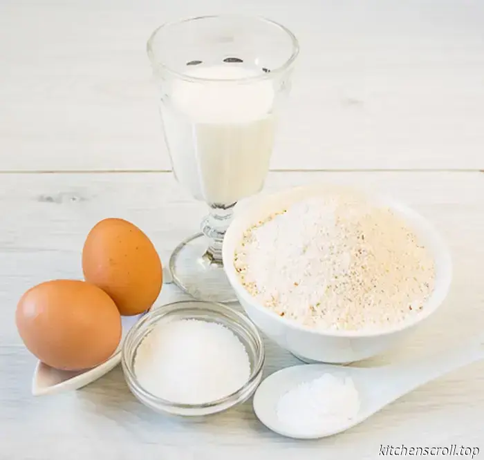 Dicke Haferpfannkuchen auf einem leckeren Blog