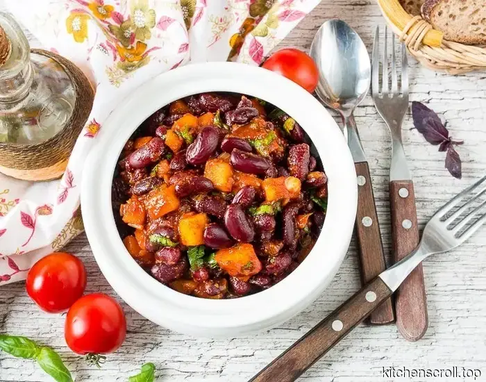 Frijoles con manzanas y pimentón ahumado en el Blog Delicioso