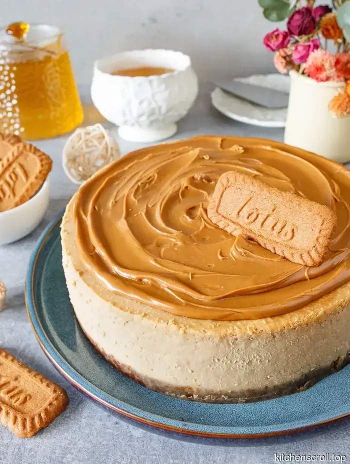 Lotus Cheesecake on the Delicious Blog