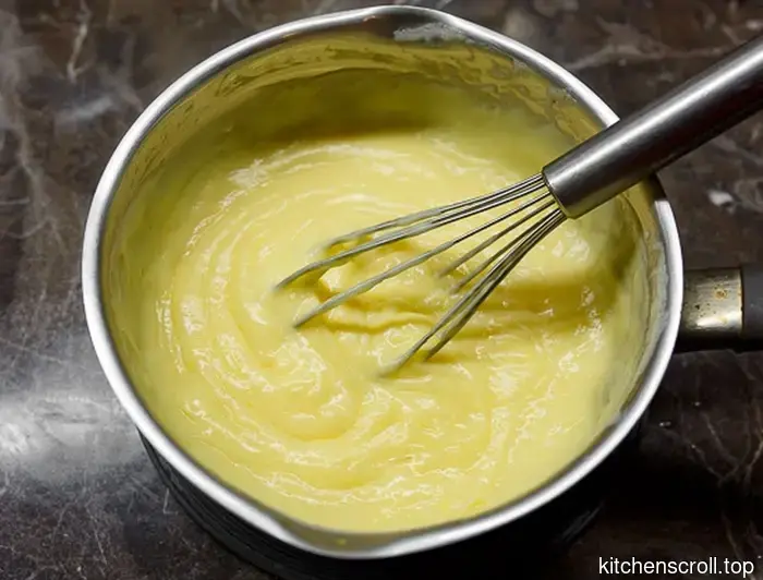 Bananenkuchen mit Schokoladenkrümeln und Schokoladencreme auf dem Leckeren Blog