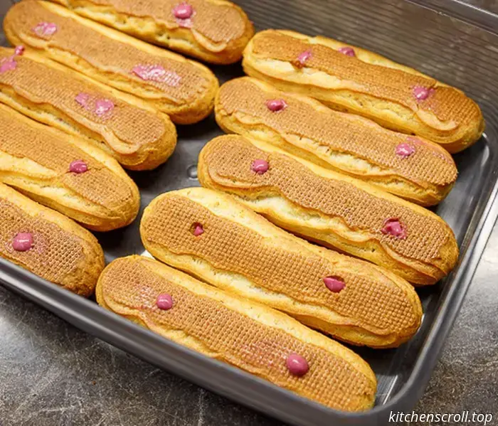  Éclairs con crema di ribes e ganache al cioccolato sul Delicious Blog