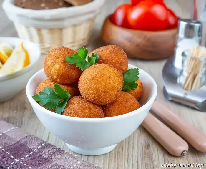 Croquetas de patata con queso en el Blog Delicioso
