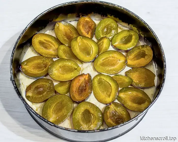 Сливовый чайный пирог на Вкусном Блоге
