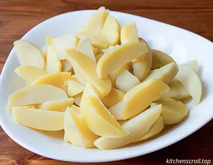 Insalata calda con bistecca e patate su un delizioso blog