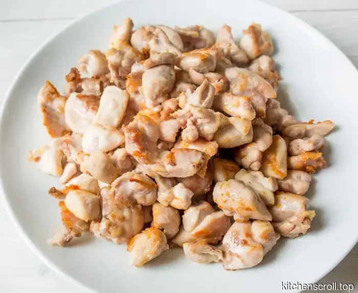 Arroz frito cantonés con pollo en el Blog Delicioso