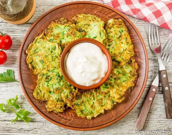 Zucchini Fritters on the Tasty Blog