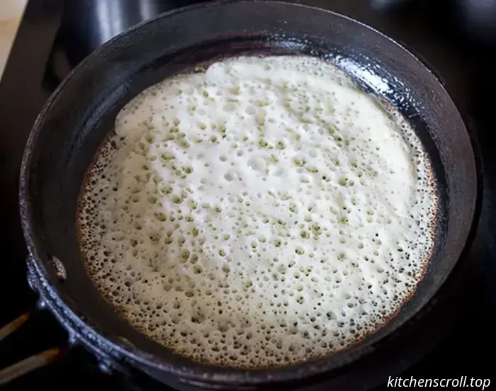 Frittelle alla crema di kefir su un delizioso blog