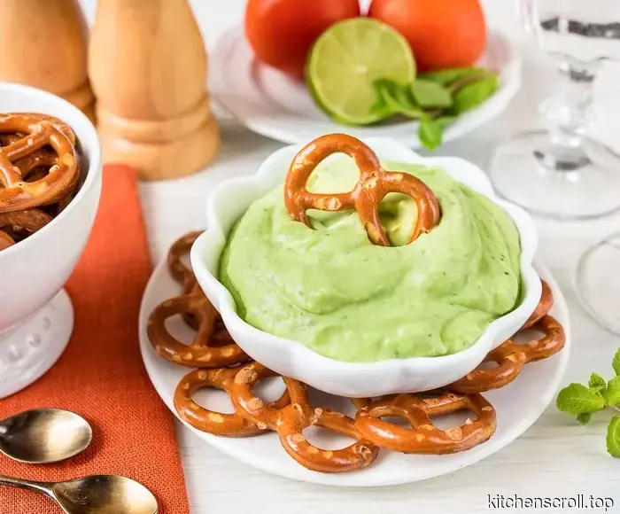 Дип из авокадо с мятой на Вкусном Блоге.