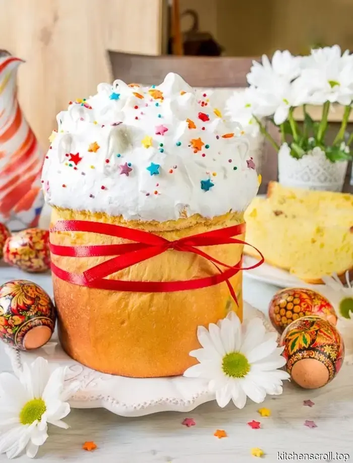 Oster-Safran-Kulich auf dem Leckeren Blog