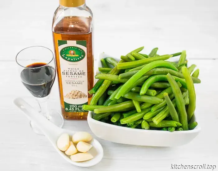 Judías verdes al horno con ajo en un Delicioso Blog